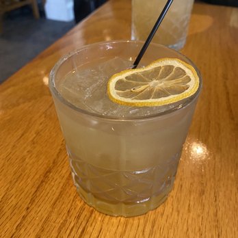 Irregardless Cafe - Honey B cocktail - New American Near Me - Raleigh, North Carolina
