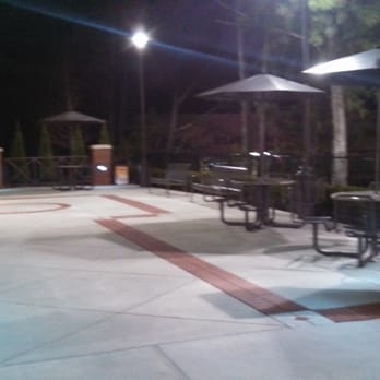RaceTrac - Exterior seating. - Gas Stations Near Me - Smyrna, Georgia