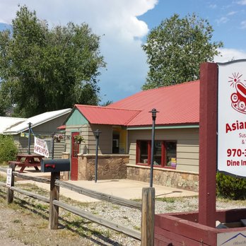 Asian Fusion - Exterior, cute cabin look - Sushi Bars Near Me - Gypsum, Colorado
