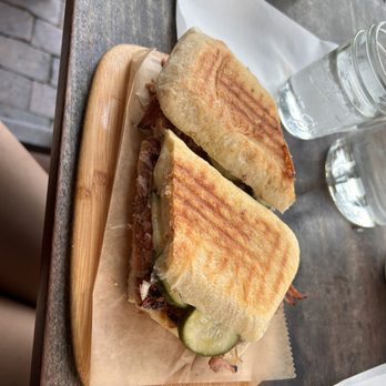 Duckfat - HOUSE SMOKED PULLED PORK CUBANO - New American Near Me - Portland, Maine Duckfat - HOUSE SMOKED PULLED PORK CUBANO - New American Near Me - Portland, Maine