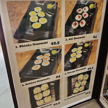 Smooshi Bento - Menu - Sushi Bars Near Me - Honolulu, Hawaii