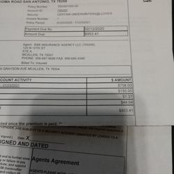 B&B Insurance Agency - This is the premium I was quoted