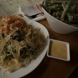 Spicy Caesar and Fried Green Beans