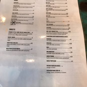Kopitiam - Menu #2 July 2018 - Malaysian Near Me - New York, New York Kopitiam - Menu #2 July 2018 - Malaysian Near Me - New York, New York
