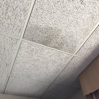 Coast Wenatchee Center Hotel - This is a photo from the first room we stayed in (one out of three rooms!!) during our 2 night stay... Leaking ceiling! - Hotels Near Me - Wenatchee, Washington