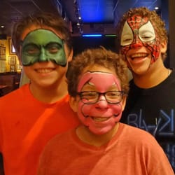 Celebrations Face Art - Family fun!
