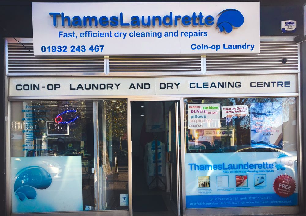 THAMES LAUNDRETTE & DRY CLEANING 2 Thurlestone Parade, Shepperton