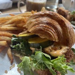 Hot chicken sammie Hot chicken sammie