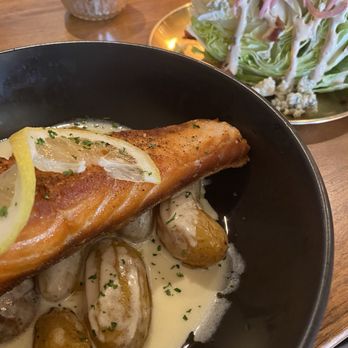 Mineral 1886 - Scottish Salmon and Black and Blue Wedge Salad - Breakfast & Brunch Near Me - Leadville, Colorado Mineral 1886 - Scottish Salmon and Black and Blue Wedge Salad - Breakfast & Brunch Near Me - Leadville, Colorado