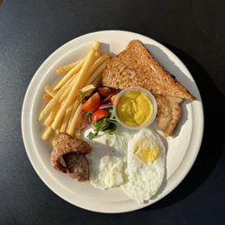 Brat breakfast special