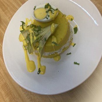 Señor Rocoto - Causa rellena de pollo - Peruvian Near Me - Tampa, Florida Señor Rocoto - Causa rellena de pollo - Peruvian Near Me - Tampa, Florida