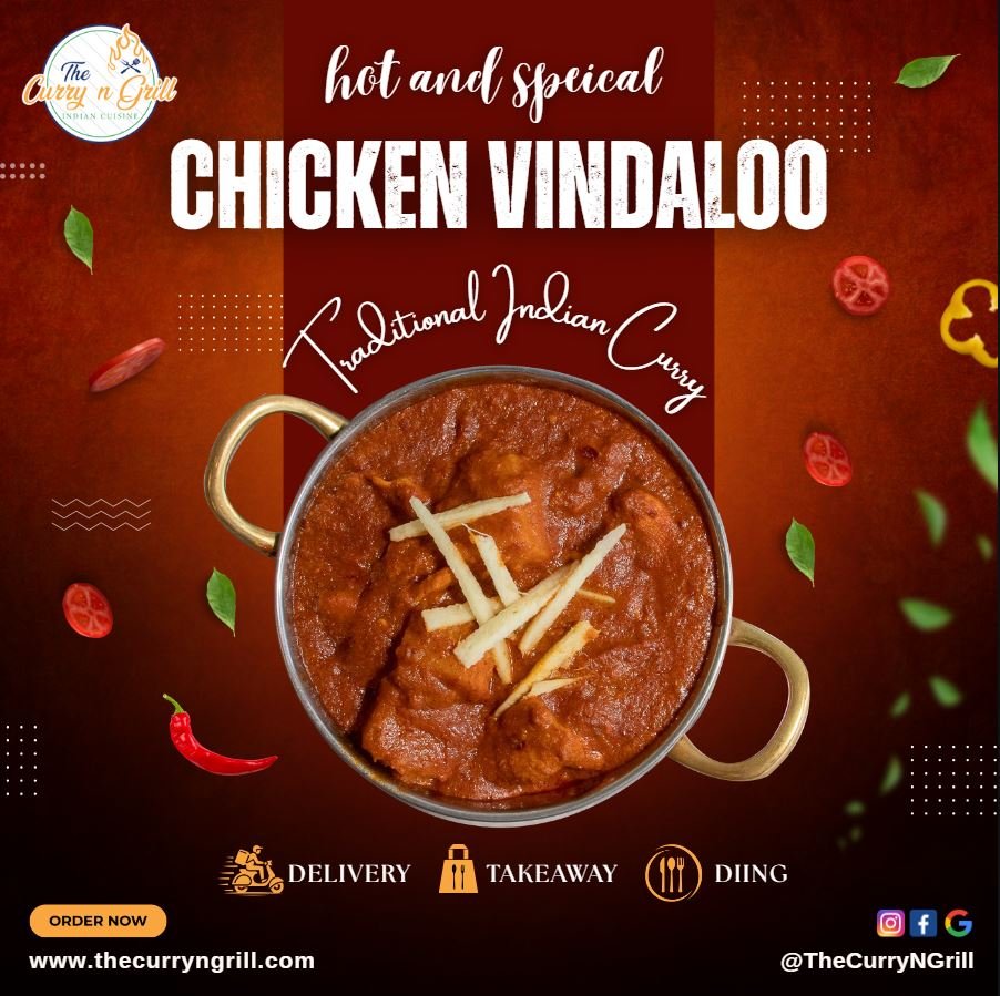 The Curry N Grill Logo