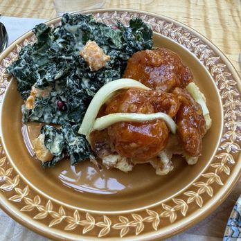 Jaja - Brunch - chicken and waffles and kale salad - Cocktail Bars Near Me - Cleveland, Ohio