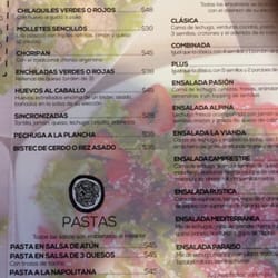 La Vianda - Algo de lo que ofrecen.