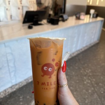 7 Miles Tea Lab - 7's thai tea with boba - Bubble Tea Near Me - Artesia, California