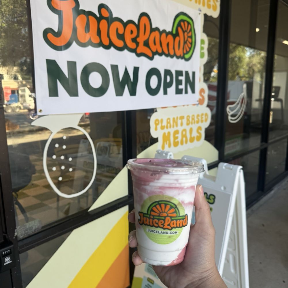 JuiceLand - Strawberry cloud ! Delicious with a hint of protein! - Juice Bars & Smoothies Near Me - San Antonio, Texas JuiceLand - Strawberry cloud ! Delicious with a hint of protein! - Juice Bars & Smoothies Near Me - San Antonio, Texas
