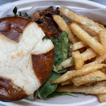 Next Stop Vegan - Sweet & Spicy Mushroom Sandwich - Vegan Near Me - Brooklyn, New York