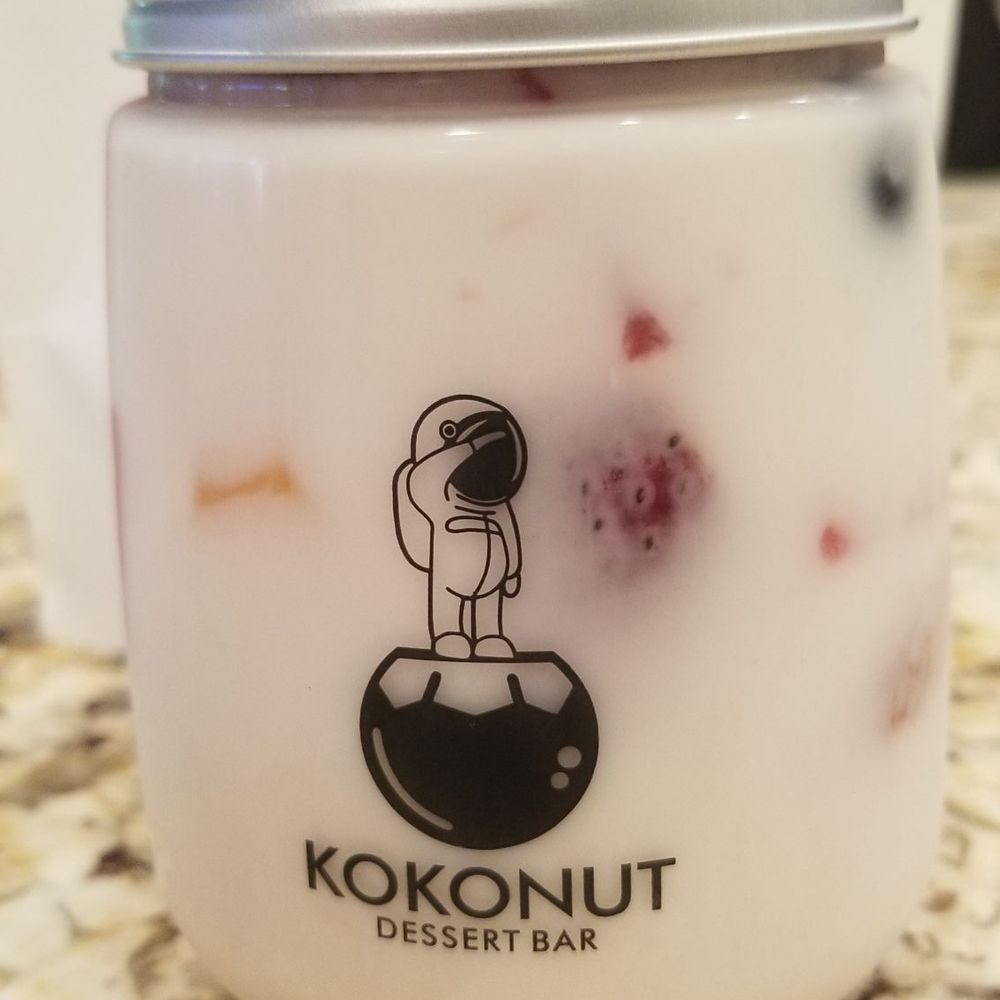 KOKONUT - Duke Bakery - Mixed fruit coconut jelly. There was no coconut flavor at all. The fruits were good, but I prefer Melo Melo better. 6/10/2021 - Desserts Near Me - Irvine, California KOKONUT - Duke Bakery - Mixed fruit coconut jelly. There was no coconut flavor at all. The fruits were good, but I prefer Melo Melo better. 6/10/2021 - Desserts Near Me - Irvine, California