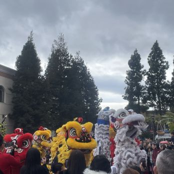 Grand Century Mall - Lion dance outside the fountain - Shopping Centers Near Me - San Jose, California Grand Century Mall - Lion dance outside the fountain - Shopping Centers Near Me - San Jose, California