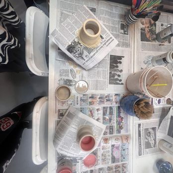 The ClayGround Studio and Gallery - Glazing session. - Arts & Crafts Near Me - Ellicott City, Maryland The ClayGround Studio and Gallery - Glazing session. - Arts & Crafts Near Me - Ellicott City, Maryland