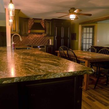 Stunning Calcutta Marble Ogee Ideal Edge Island Gloss Finish