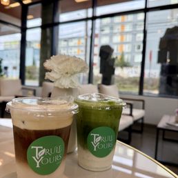 Viet Drip with Sea Salt and Matcha Latte Viet Drip with Sea Salt and Matcha Latte