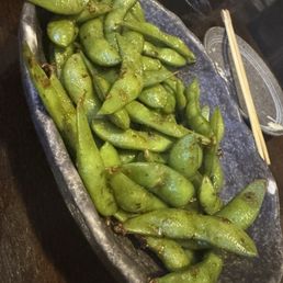 Garlic Edamame