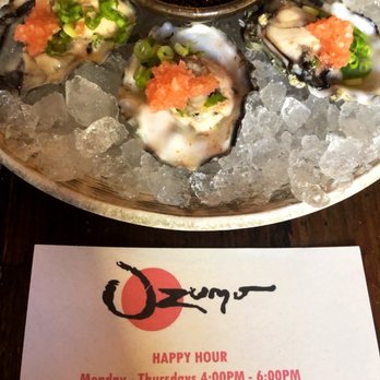Ozumo - Oysters - Izakaya Near Me - San Jose, California