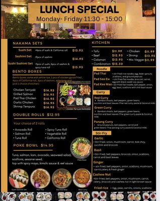 Menu photo 5 Nakama Sushi Thai Margate, FL