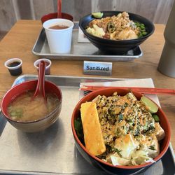 Joy Poke - Small Small Poke Bowl, Medium Poke Bowl, Miso Soup