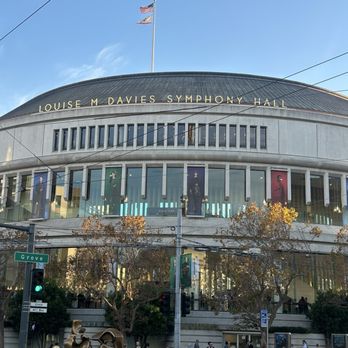 Davies Symphony Hall - Outside - Performing Arts Near Me - San Francisco, California