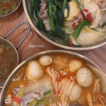 Mala Town - top - fish maw bottom - bone broth - Ramen Near Me - Milpitas, California Mala Town - top - fish maw bottom - bone broth - Ramen Near Me - Milpitas, California