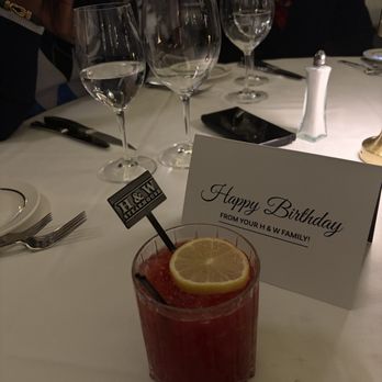H&W Steakhouse - Bramble Lemonade - Steakhouses Near Me - Norcross, Georgia