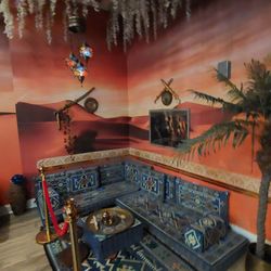 Gahwa Café - Exclusive seating area