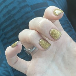 Cut pinky.