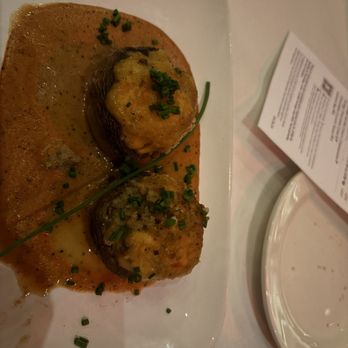 Perry's Steakhouse & Grille - Gilbert - Broiled Seafood Stuffed Mushrooms - Steakhouses Near Me - Gilbert, Arizona
