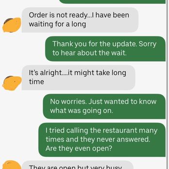 Agave Uptown - Placed an order at 7:30, after an hour I began to wonder where it is. - Mexican Near Me - Oakland, California Agave Uptown - Placed an order at 7:30, after an hour I began to wonder where it is. - Mexican Near Me - Oakland, California