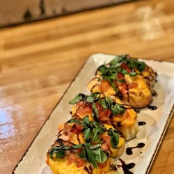 Canton St Social - Pimento Bruschetta appetizer