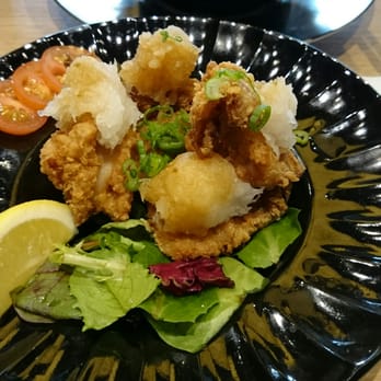 Sanpoutei Ramen - Sanpoutei Deep Fried Spring Chicken with Oroshi Yuzu Ponzu Sauce - Ramen Near Me - Richmond, British Columbia Sanpoutei Ramen - Sanpoutei Deep Fried Spring Chicken with Oroshi Yuzu Ponzu Sauce - Ramen Near Me - Richmond, British Columbia
