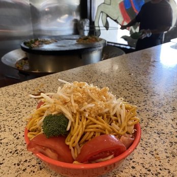 Chang's Mongolian Grill - Bowl waiting to be cooked - Mongolian Near Me - Folsom, California