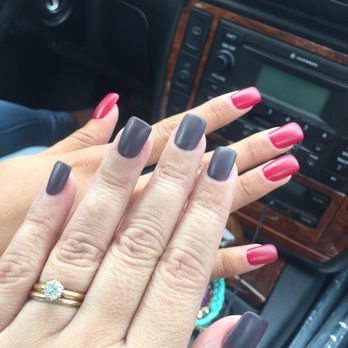 Classy Nails - Gel nails with gel polish & a matte top coat. AMAZING job! - Nail Salons Near Me - Monterey, California