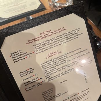 Up Thai - Menu - Thai Near Me - New York, New York