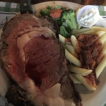 Mac's Old House - Double cut prime rib dinner. With all the fixins - American Near Me - Antioch, California Mac's Old House - Double cut prime rib dinner. With all the fixins - American Near Me - Antioch, California