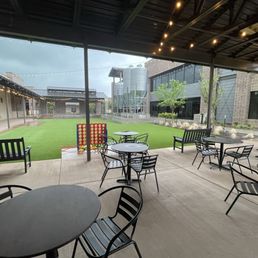 Outdoor space (raining today) Outdoor space (raining today)