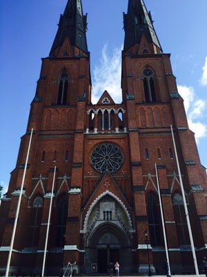 Uppsala Cathedral by null