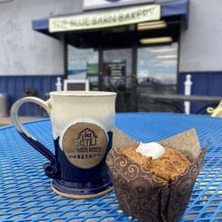Blue Barn Bakery - Pumpkin cream cheese muffin Gluten free, sugar free, grain free