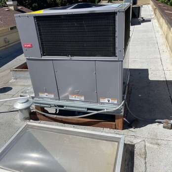 American HVAC - New hvac Unit with 2x4s supporting - Heating & Air Conditioning/HVAC Near Me - Fremont, California American HVAC - New hvac Unit with 2x4s supporting - Heating & Air Conditioning/HVAC Near Me - Fremont, California