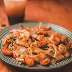 Thai 7 Bistro - Drunken noodles with shrimp