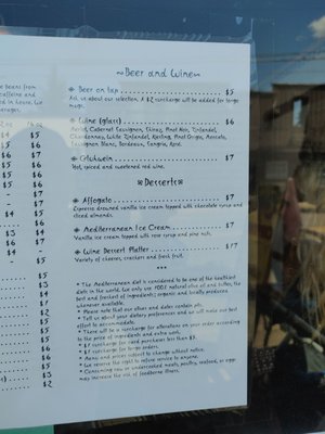 Menu photo 4 Blue House Cafe Vernonia, OR