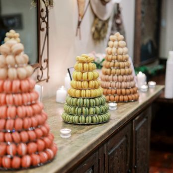 Le Macaron French Pastries - Wedding macarons   (Photo cred Tara Leinen Photography) - Coffee & Tea Near Me - Tucson, Arizona
